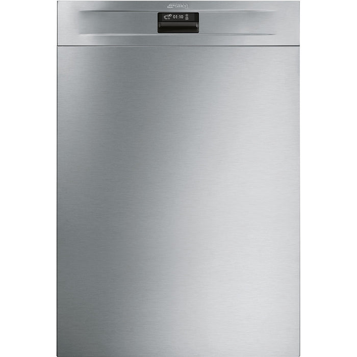 Smeg LSPU8653X 24" Stainless Steel Built-In Semi-Integrated Dishwasher