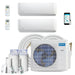 MRCOOL DIY Mini Split - 18,000 BTU 2 Zone Ductless Air Conditioner and Heat Pump with 25 ft. Install Kit.   At  Generation Eco Store