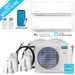 MRCOOL DIY Mini Split - 18,000 BTU 2 Zone Ductless Air Conditioner and Heat Pump with 25 ft. and 50 ft. Install Kit.   At  Generation Eco Store