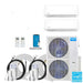 MRCOOL DIY Mini Split - 48,000 BTU 2 Zone Ductless Air Conditioner and Heat Pump with 25 ft. Install Kit.   At  Generation Eco Store