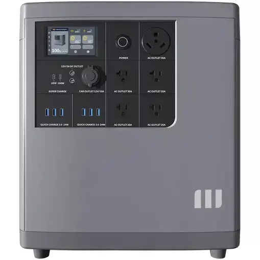 Mango Power E 14000Wh 240V Home Backup and 7,000W Portable Power Station + Free Solar Panels.   At  Generation Eco Store