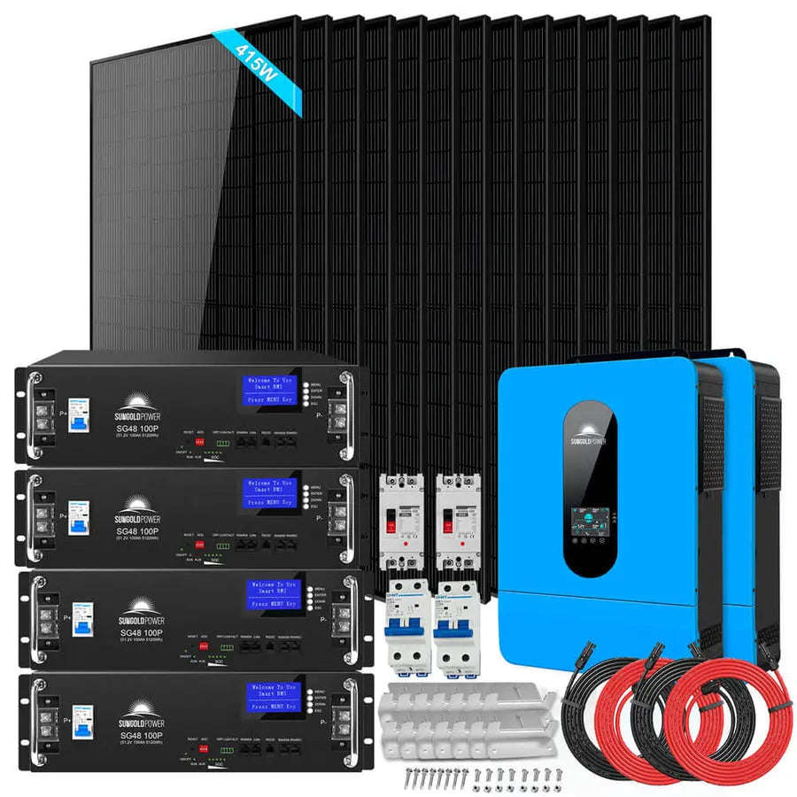 10kW - 15kW Solar Kits