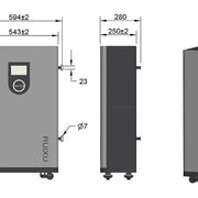 RUiXU Lithi2-16 Battery Energy Storage | 16kWh | 51.2V | IP65 Outdoor.   At  Generation Eco Store