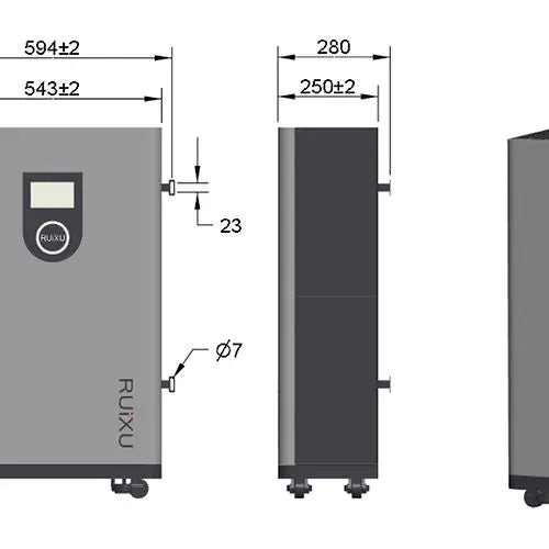 RUiXU Lithi2-16 Battery Energy Storage | 16kWh | 51.2V | IP65 Outdoor.   At  Generation Eco Store