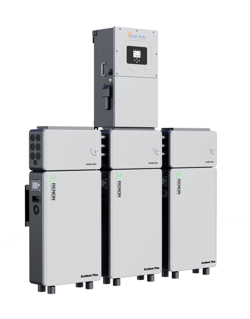Renon Power Xcellent Plus Battery + Sol-Ark 15K Hybrid Inverter.   At  Generation Eco Store