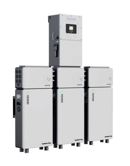 Renon Power Xcellent Plus Battery + Sol-Ark 15K Hybrid Inverter.   At  Generation Eco Store