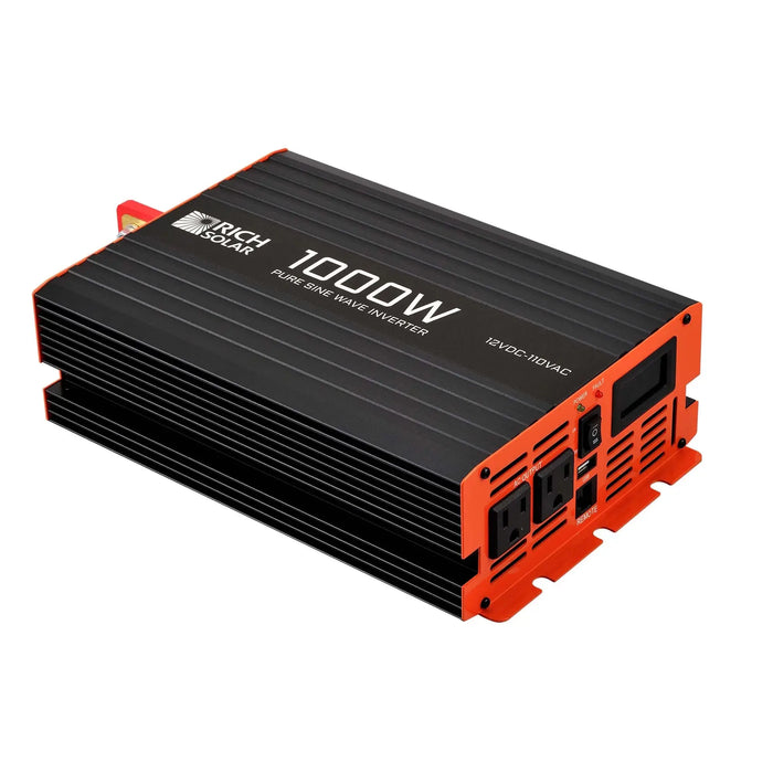 Rich Solar 1000 Watt Industrial Pure Sine Wave Inverter.   At  Generation Eco Store