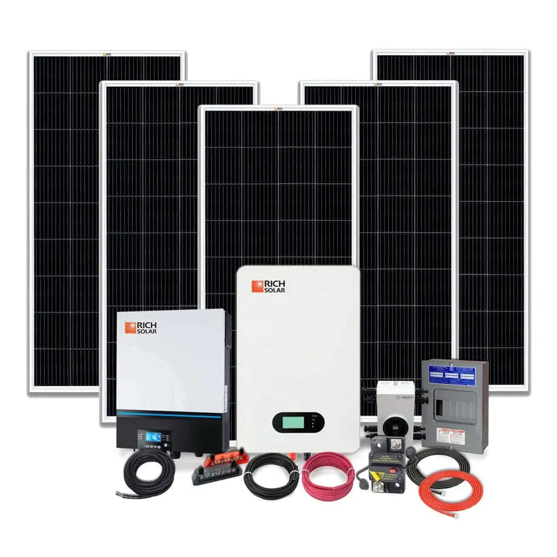 Rich Solar 1000W 48V 120VAC Cabin Kit.   At  Generation Eco Store