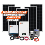 Rich Solar 1000W 48V 120VAC Cabin Kit.   At  Generation Eco Store