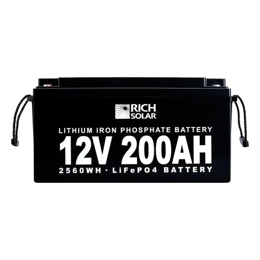 Rich Solar 12V 200Ah LiFePO4 Lithium Iron Phosphate Battery.   At  Generation Eco Store