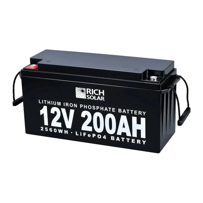 Rich Solar 12V 200Ah LiFePO4 Lithium Iron Phosphate Battery.   At  Generation Eco Store