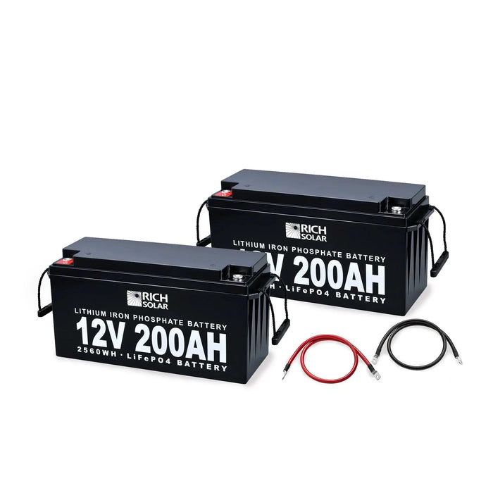 Rich Solar 12V - 400AH - 5.1kWh Lithium Battery Bank.   At  Generation Eco Store