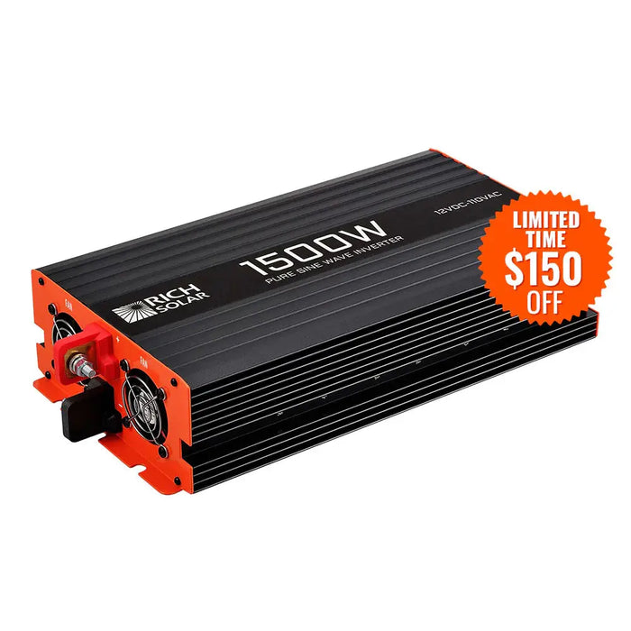 Rich Solar 1500 Watt Industrial Pure Sine Wave Inverter.   At  Generation Eco Store