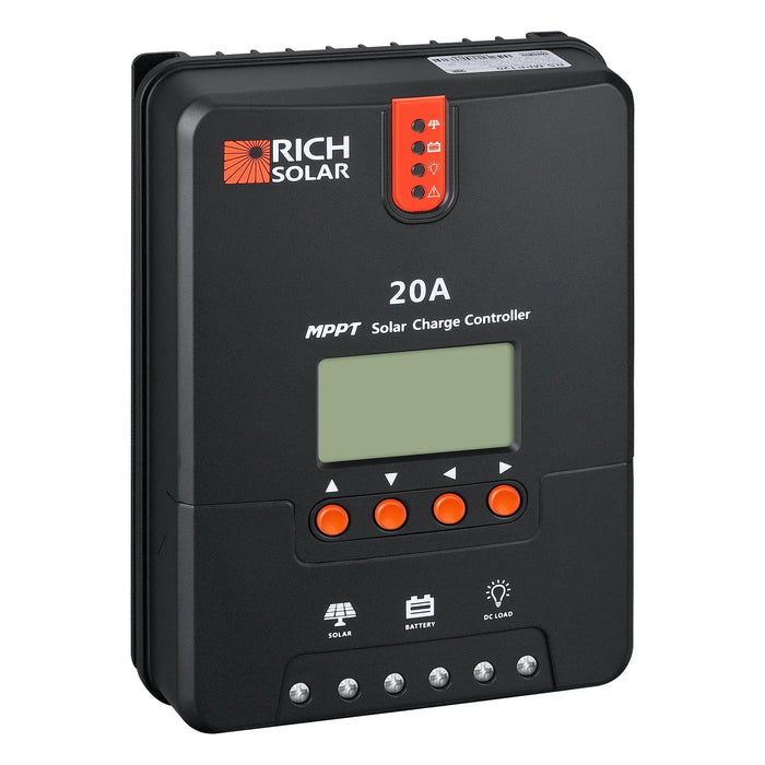 Rich Solar 20 Amp MPPT Solar Charge Controller.   At  Generation Eco Store