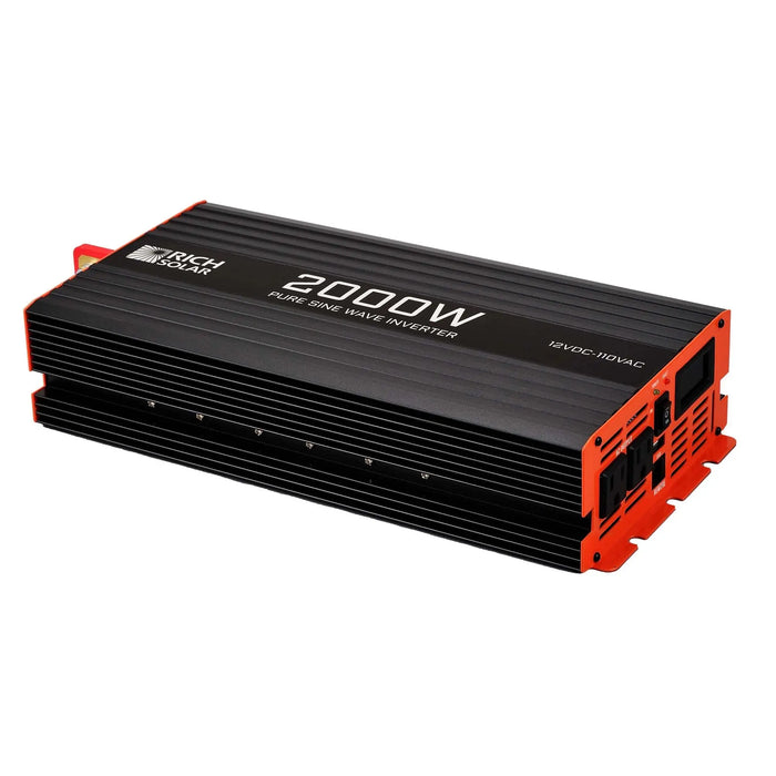 Rich Solar 2000 Watt Industrial Pure Sine Wave Inverter.   At  Generation Eco Store