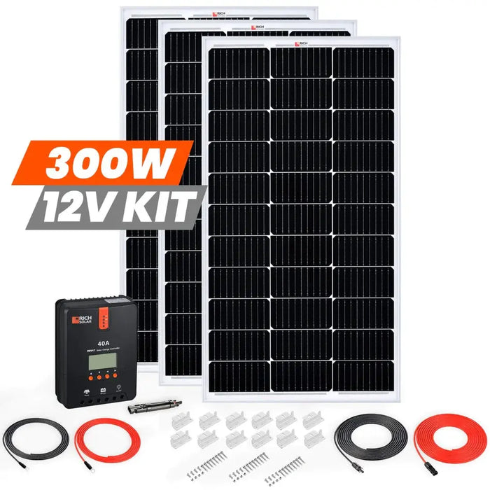 Rich Solar 300 Watt Solar Kit.   At  Generation Eco Store