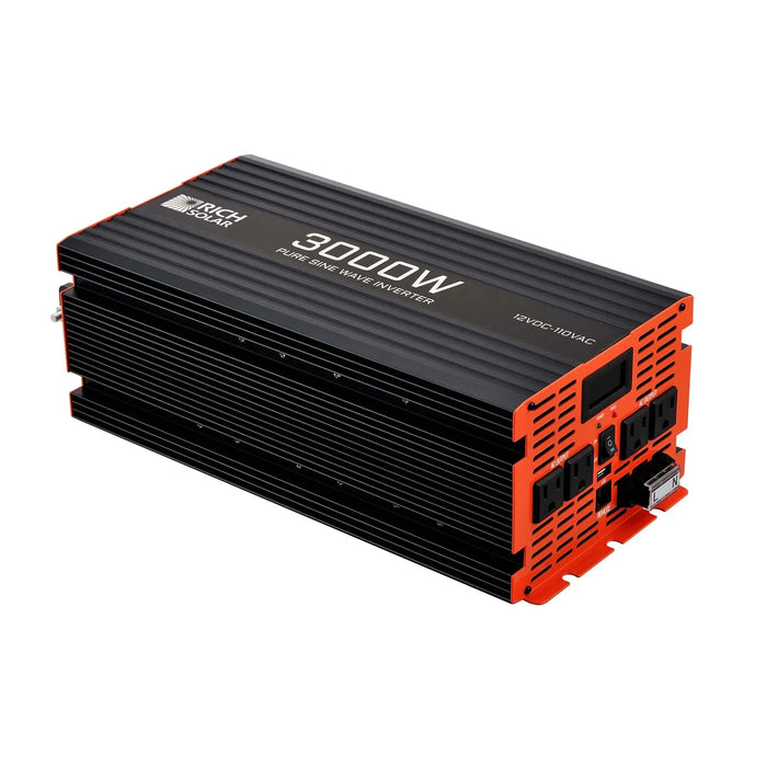 Rich Solar 3000 Watt Industrial Pure Sine Wave Inverter.   At  Generation Eco Store