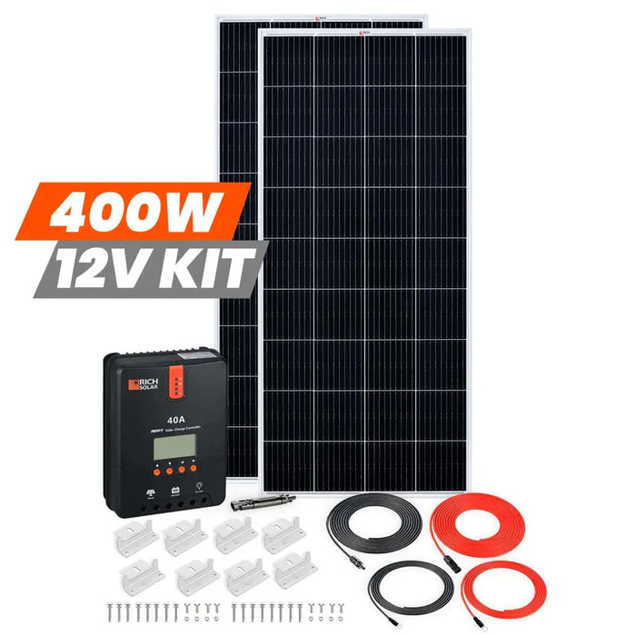 Rich Solar 400 Watt Solar Kit.   At  Generation Eco Store