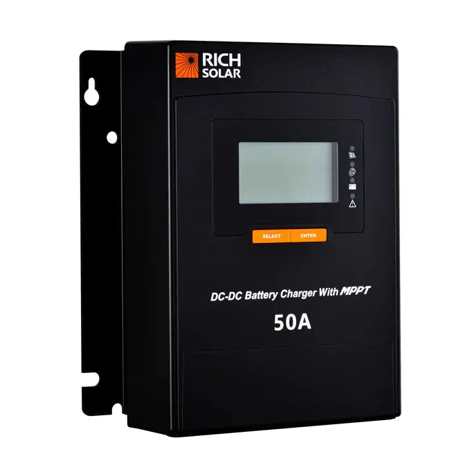 Rich Solar- 50 Amp DC to DC Lithium Battery Alternator Charger with MPPT.   At  Generation Eco Store