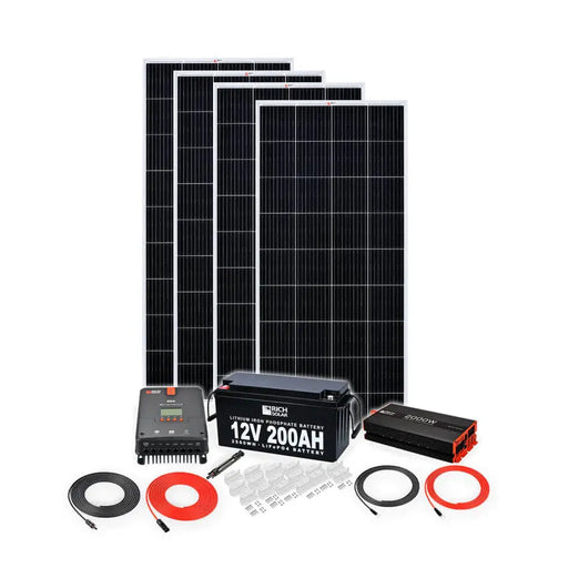 Rich Solar 800 Watt Complete Solar Kit.   At  Generation Eco Store