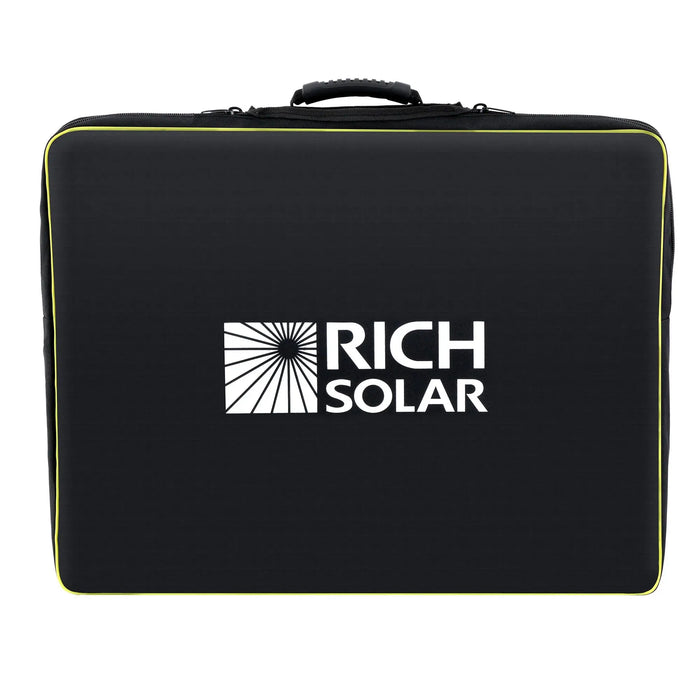 Rich Solar Mega 100 Watt Briefcase Portable Solar Charging Kit.   At  Generation Eco Store