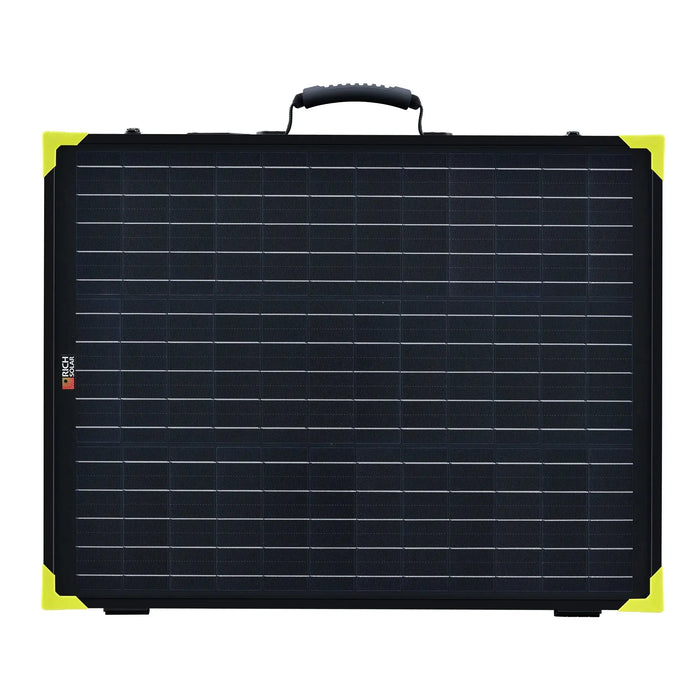 Rich Solar Mega 100 Watt Briefcase Portable Solar Charging Kit.   At  Generation Eco Store