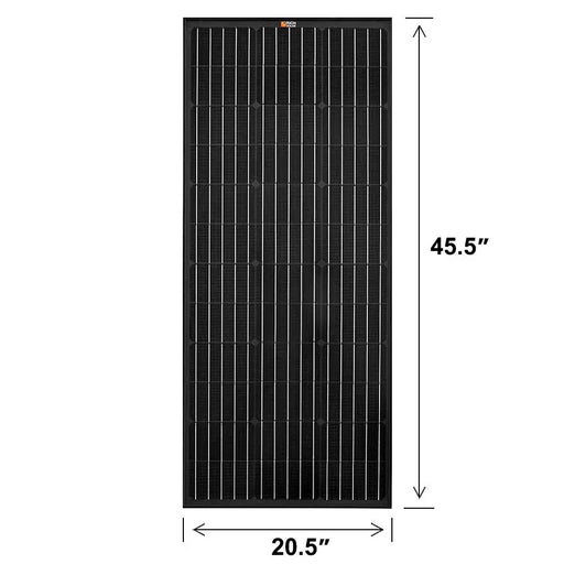 Rich Solar Mega 100 Watt ONYX Solar Panel Black.   At  Generation Eco Store