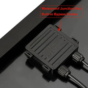 Rich Solar Mega 100 Watt ONYX Solar Panel Black.   At  Generation Eco Store