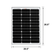Rich Solar Mega 50 Watt Solar Panel.   At  Generation Eco Store