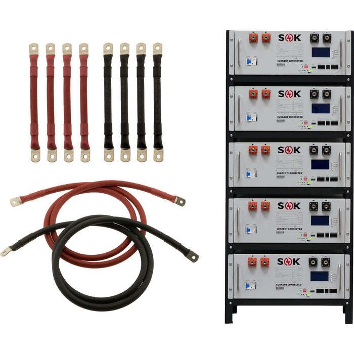 SOK Fully Loaded 25kWh SOK 48v Rack Battery Kit.   At  Generation Eco Store