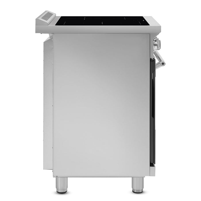 Smeg SPR30UIMX Professional Series 30" Induction Electric Freestanding Range in Stainless Steel