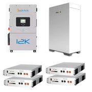 Sol-Ark 12K Inverter + Pytes LFP Battery + Pytes Indoor Cabinet Bundle (Sol-Ark-12K, E-box-48100R, Forest RB).   At  Generation Eco Store