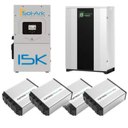 Sol-Ark 15K + Fortress Power eFlex Battery + Fortress Durarack Enclosure Bundle (SA-Limitless-15K, eFlex 5.4 G2, Durarack).   At  Generation Eco Store