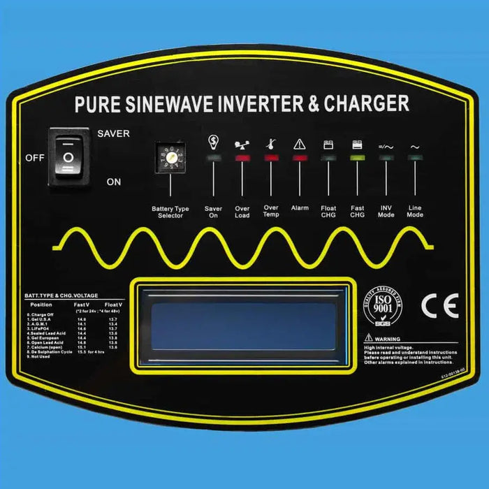 Sungold Power 10000w 24v Split Phase Pure Sine Wave Solar Inverter Charger.   At  Generation Eco Store