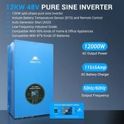 Sungold Power 12kW 48V Split Phase Pure Sine Ware Inverter Charger.   At  Generation Eco Store