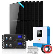 Sungold Power Off-Grid Solar Kit 5000W 48VDC 120V LIFEPO4 10.24KWH Lithium Battery 6 X 415 Watts Solar Panels SGR-5KE.   At  Generation Eco Store