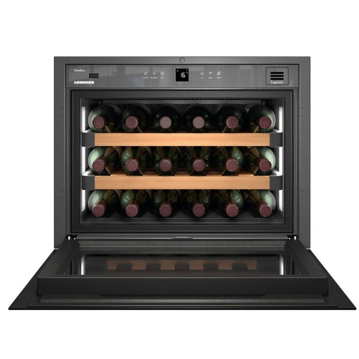 Liebherr Built-In 24'' Wide 18 Bottle Beverage Center With Activated Charcoal Filter