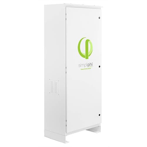 SimpliPhi, A-6PHI-SA-12, Access With Sol-Ark 12kW AC/DC Coupled, 208/240VAC, 6 Phi 3.8, LFP Batteries (Lithium Iron Phosphate), Integrated Charge Controller, 3R Enclosure, UL-1973, UL-1741-SA