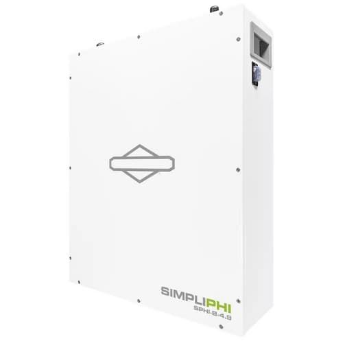 SimpliPhi, SPHI-B-4.9, Battery - 4.98 kWh, Wall Mountable, IP65 With Closed-Looped Comms