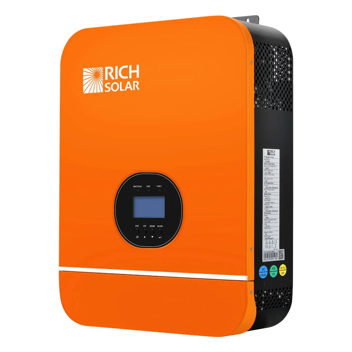 Rich Solar 3000 Watt (3kW) 48 Volt Off-grid Hybrid Solar Inverter