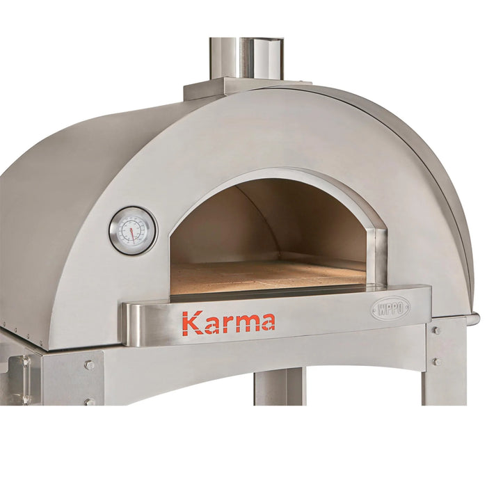 WPPO Karma 32" 304 Stainless Steel Professional Wood Fired Oven WKK-02S-304SS