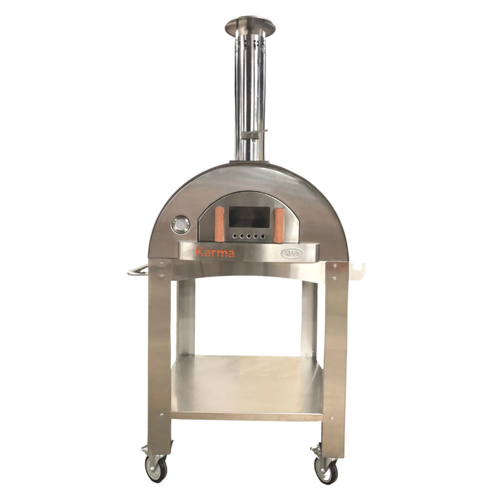 WPPO Karma 32" 304 Stainless Steel Professional Wood Fired Oven WKK-02S-304SS