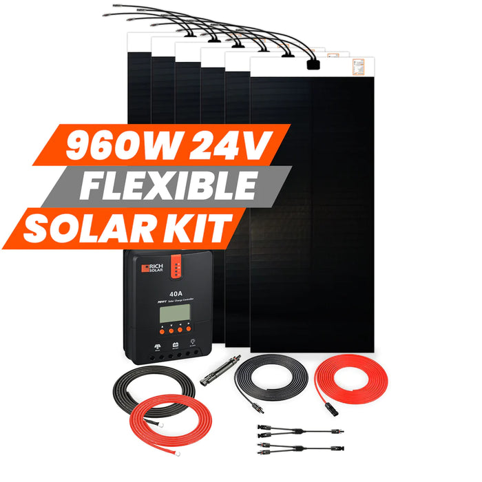 Rich Solar 960 Watt Flexible Solar Kit
