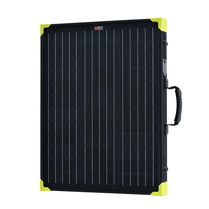 Rich Solar Mega 100 Watt Briefcase Portable Solar Charging Kit