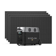 EcoFlow DELTA Pro Portable Power Station + 400W Rigid Solar Panel DELTAPro-400W-US / DELTAPro-400W2-US   at  Generation Eco Store