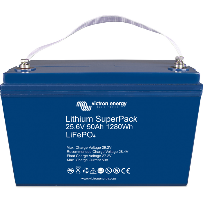 Victron Energy Lithium Superpack 25.6V/50AH (M8)