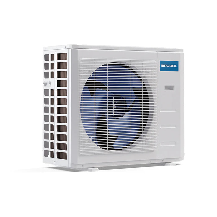 MRCOOL DIY Mini Split - 18,000 BTU 2 Zone Ductless Air Conditioner and Heat Pump with 35 ft. Install Kit.