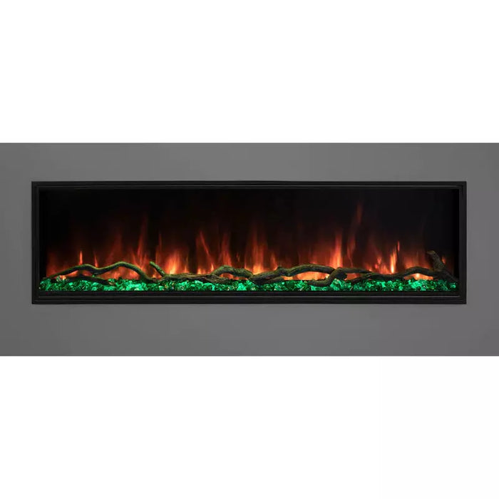Modern Flames 96" Landscape Pro Slim Built-In Electric Fireplace