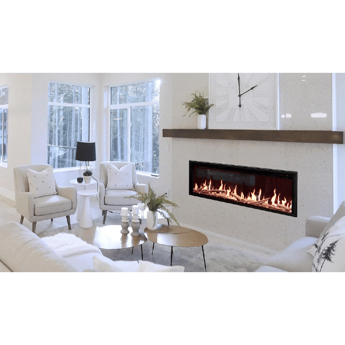 Modern Flames 60" Orion Slim Heliovision Electric Fireplace