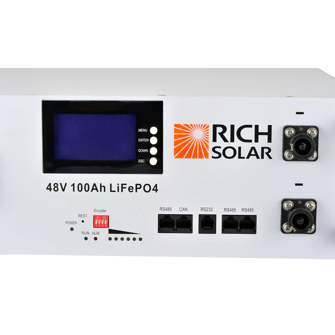 Rich Solar-Alpha 5 Server Lithium Iron Phosphate Battery